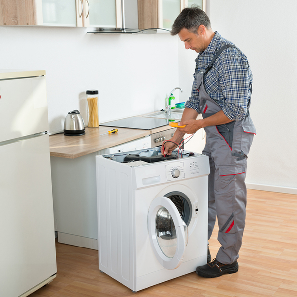 can you walk me through the steps of troubleshooting my washer issue in Kirby TX